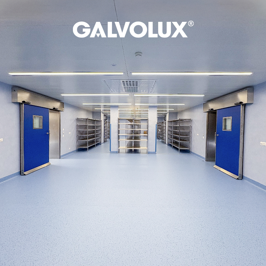 Projet pour l'hôpital San Giovanni à Bellinzona <br> Portes coulissantes hermétiques