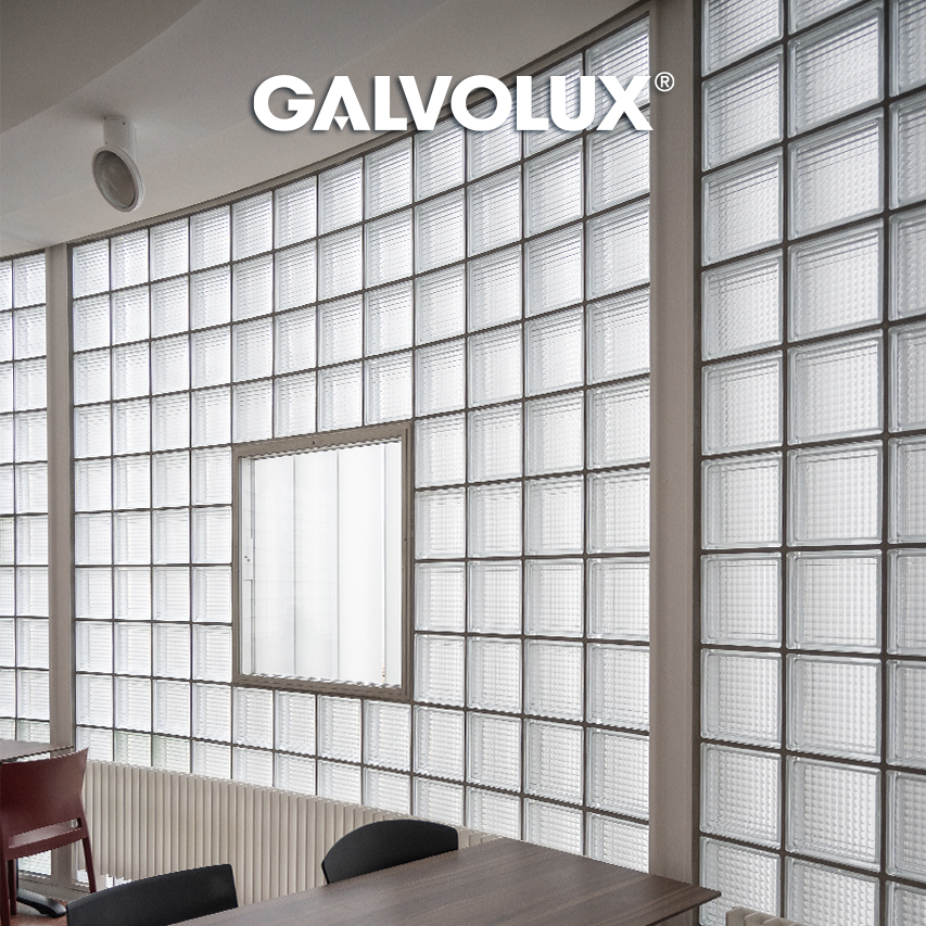 Projet pour l'hôpital San Giovanni à Bellinzona <br> Rénovation de parois en briques de verre